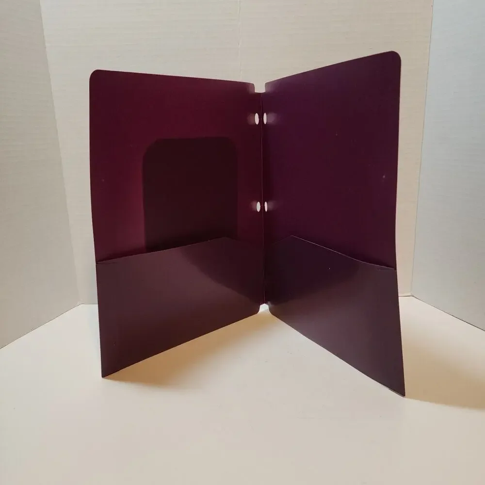 Rare 3-D Kobe Bryant School Folder Cool Moves Plastic 3 Ring Item #55002 Purple